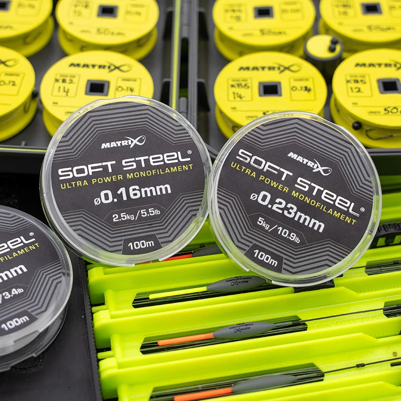 Matrix Soft Steel Ultra Power Monofilament 100m
